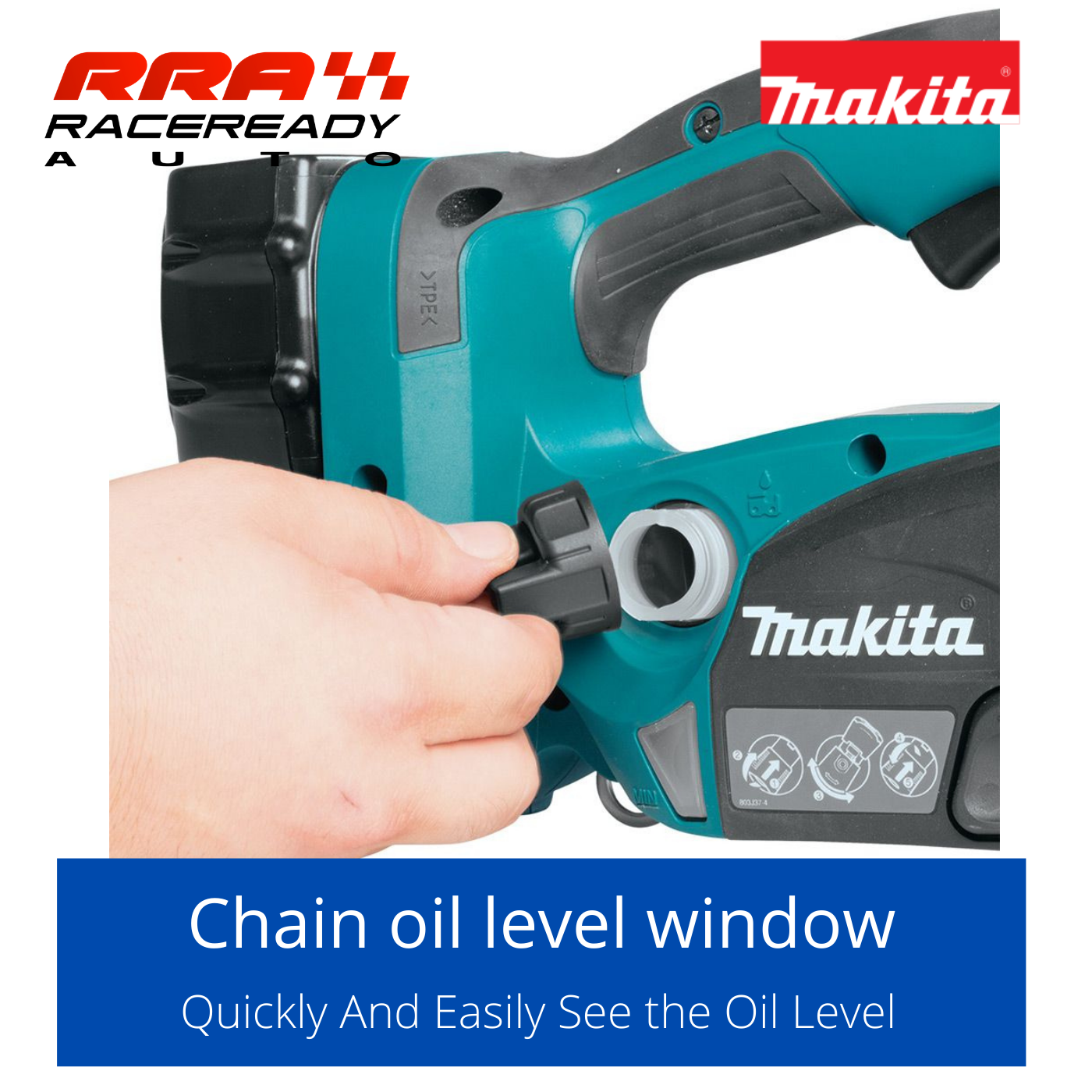 Makita Cordless Chainsaw 300mm (12") 36V 5.0Ah Combo Kit With Battery