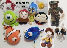 PELUCHE ORIGINALI DISNEY e CARTONI ANIMATI VIDEOGIOCHI TY SUPEREROI A SCELTA