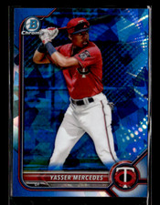 2022 Bowman Draft Sapphire Edition #BDC-11 Yasser Mercedes
