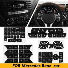 Button Repair Kit Window Switch Sticker For Mercedes Benz ML350 A B E350 2010-14