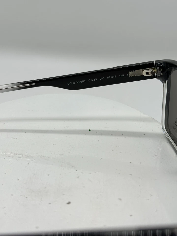 Gafas de sol Columbia Cold Insert C568S 003 58 para hombre marco negro/transparente lentes grises Foto 3 de 4