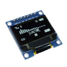 White 3-5V 0.96" SPI Serial 128X64 OLED LCD LED Display Module