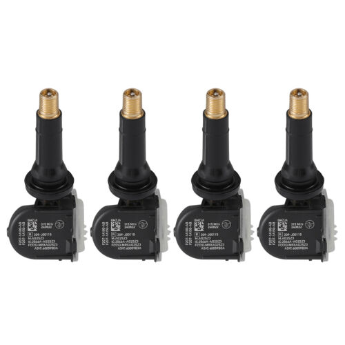 4x F2GT1A180AB Tire Pressure Monitoring Sensor for FORD LINCOLN Rubber Stem TPMS - Picture 2 of 11