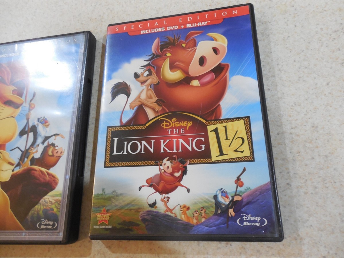 The Lion King & 1 1/2 Half (Blu-ray DVD Diamond Edition