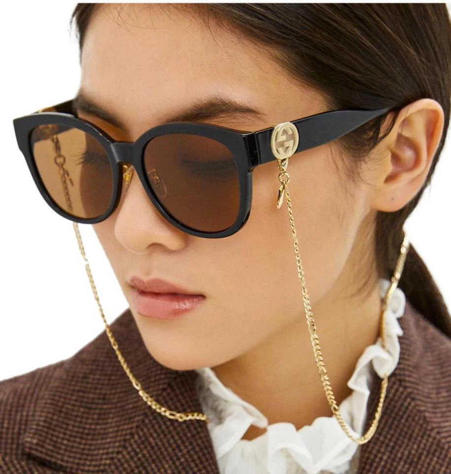 Lunettes de soleil Gucci GG1028SK 004 56 56 mm 100 % authentiques NEUVES