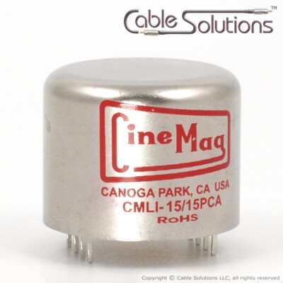 Line Input Transformer, 1:1 Ratio, Mag Shielding, PCB, CineMag CMLI-15/15APC