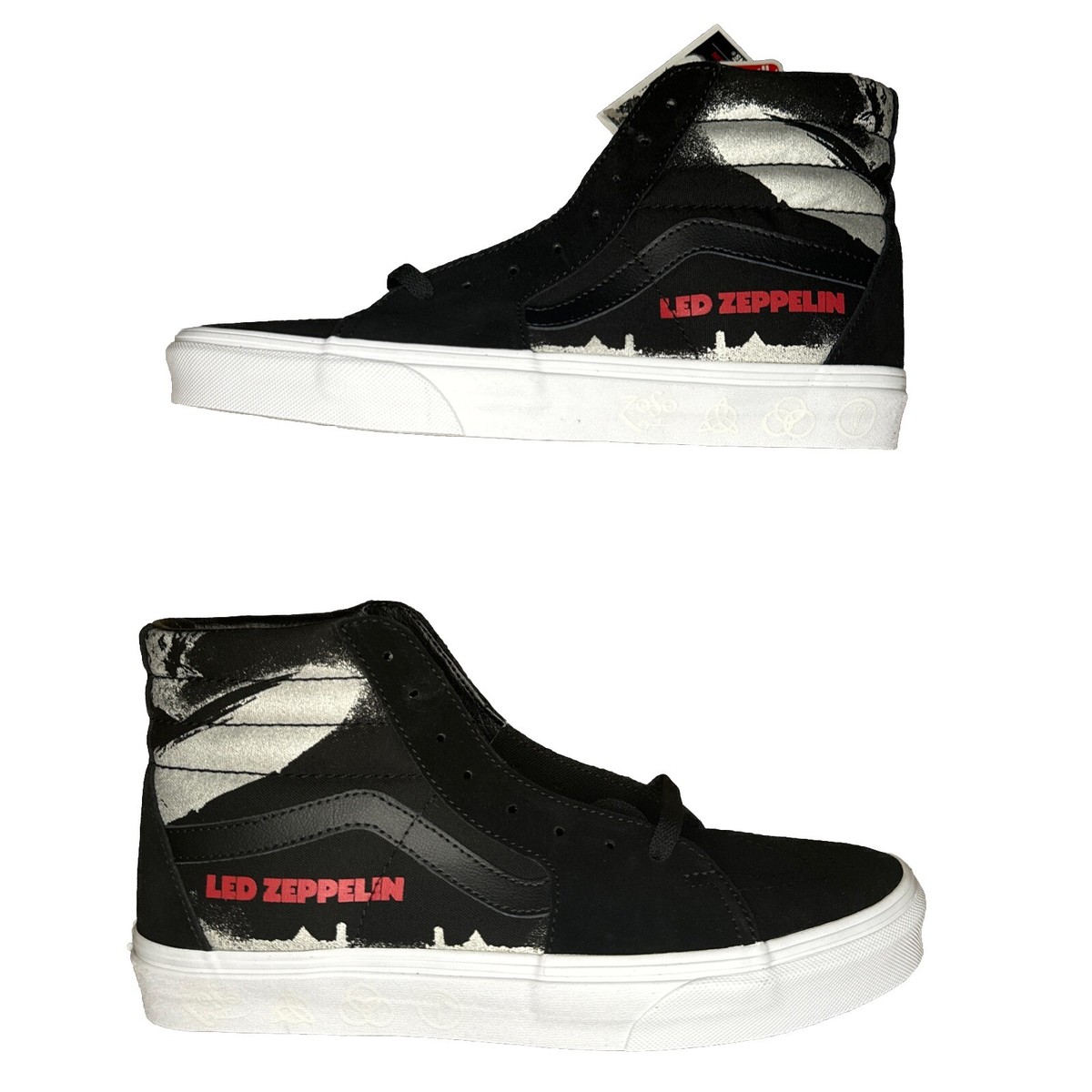 Vans Led Zeppelin 50th Anniversary Sk8-Hi Sneaker US 11 Mens