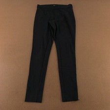 Banana Republic Women's Size Small Black High Waisted Zipper Hem Skinny Pants
