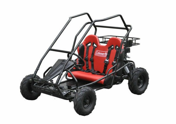 Coleman Powersports Kt196 Gas Powered Off road Go Kart For Sale Online 