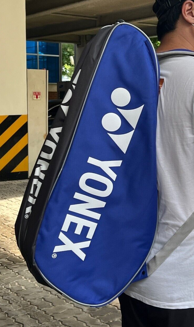 Рюкзак для бадминтона Yonex, теннисная ракетка, спортивная сумка для сквоша, синий, NWT B1205