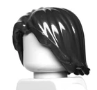 NEW LEGO - Figure Hair - Male - Mid-Length Tousled Black x1 - Snape Kylo