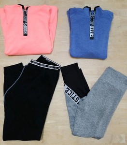 Justiça Girl's Pulôveres (Hoops \u0026 Cheer) Novo E Calça De Moletom-Tamanho 14 | eBay