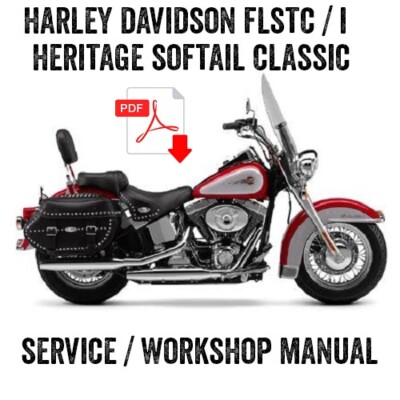 2002 Harley FLSTC Heritage Softail Classic Workshop Service Manual