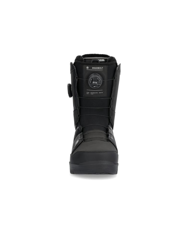 Ride Deadbolt Zonal Men's Snowboard Boots, Black, M10.5 MY25