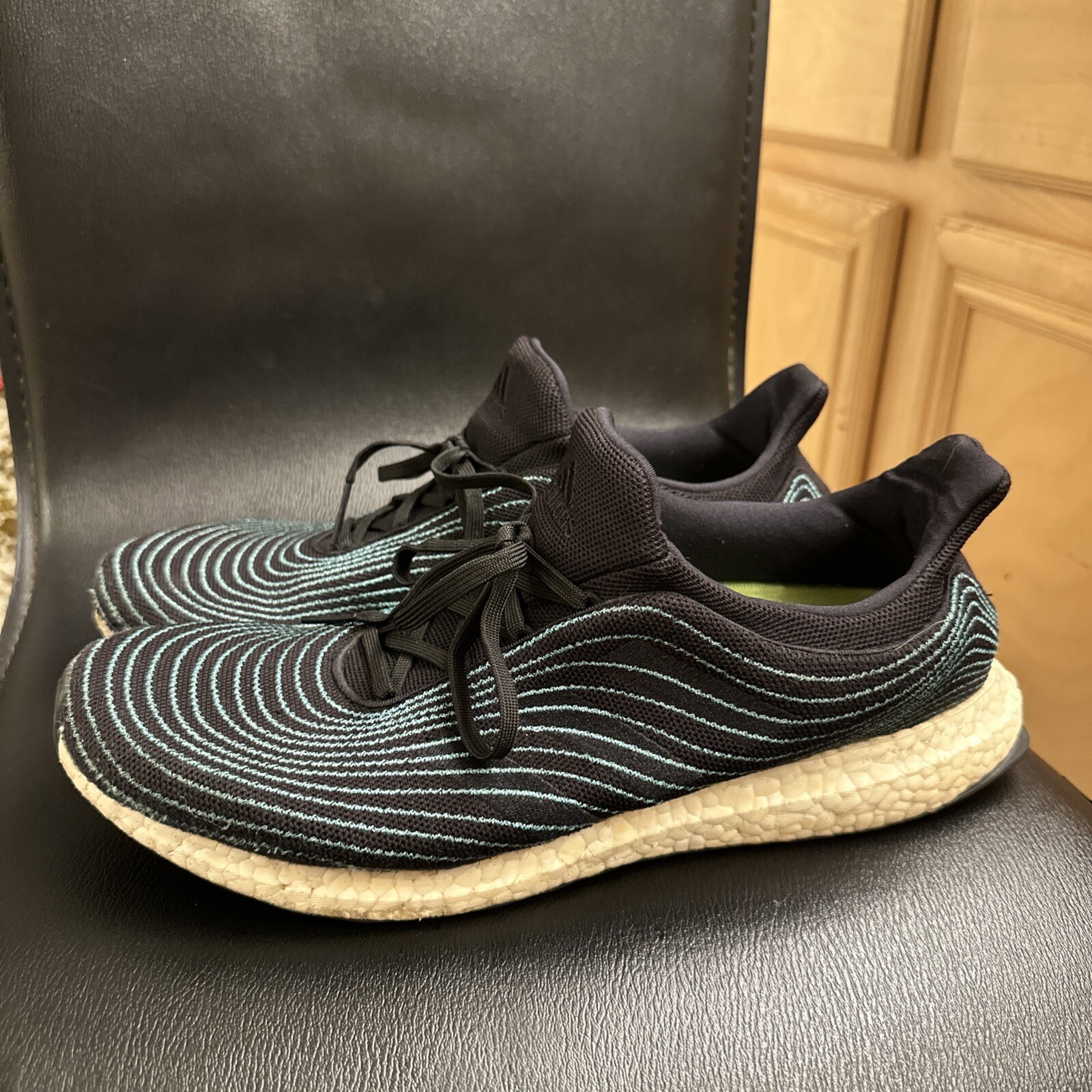 SAOLA Adidas Ultra Boost DNA EH1184 Verde Scarpe da Corsa Sneakers Uomo Taglia 12