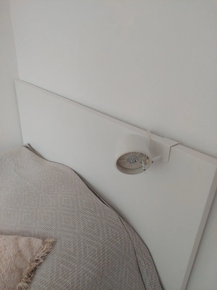 ikea malm bett 140x200 weiß - Bild 3 von 3