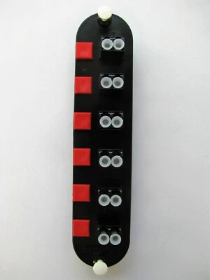 NNB - Corning CCH-CP12-D3 Panel LC Multimode, Duplex, 12 Fiber OM2, 50 um - Image 1 of 3