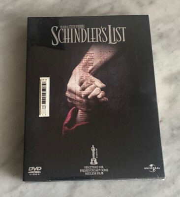DVD ''SCHINDLER'S LIST'' VERSIEGELTE DOPPELAUSGABE DVD DIGIPACK UNIVERSAL ITALIEN
