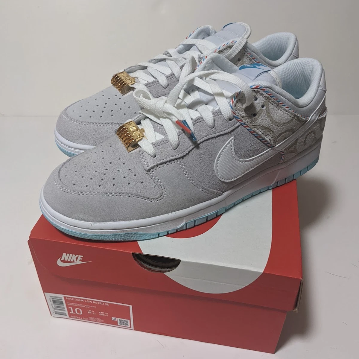 Las mejores ofertas en Nike Dunk SE Low Barber Shop - Grey | eBay
