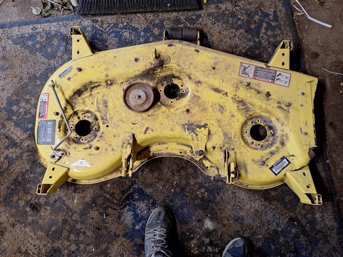 John Deere GT235 gt245 LX277 345 GX345 48C Deck Shell AM133402 | eBay