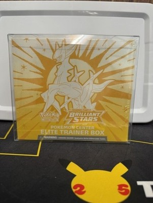 Brilliant Stars Pokemon Center Elite Trainer Box New Sealed