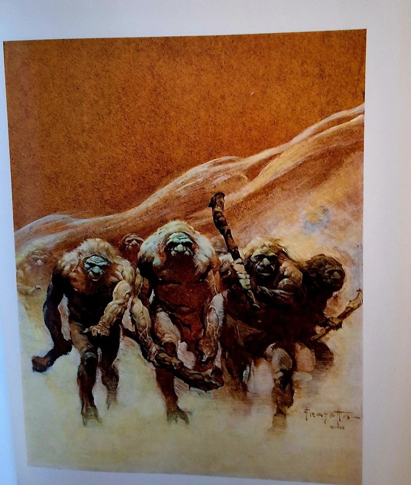 The Fantastic Art of Frank Frazetta 1st US Edition August 1975 Foto 3 de 4