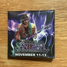 Santana Supernatural Encore Performances Pin November 11-13 Rock & Pop Music