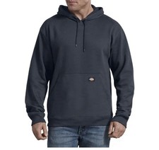 Dickies Hoodie Men  s Large Dark Navy Pullover Midweight Fleece Sweatshirt BNWT