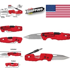 Ambidextrous Pocket Knife with Easy One Handed Opening and Locking Mechanism