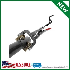 Strong Hand Tools PG622V 6" Pipe Plier, Two Fixed V-Pads, 2" Throat Depth, 1"–2"