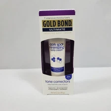 Gold Bond Ultimate Dark Spot Minimizing Body Cream 2 oz Targeted Tone Correctors