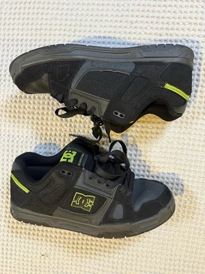 DC Stag 320188-BL4 Mens 12 Black Nubuck Lace Up Skate Inspired Sneakers Shoes