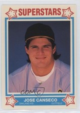 1989 MSA Superstars Jose Canseco #12 g2x