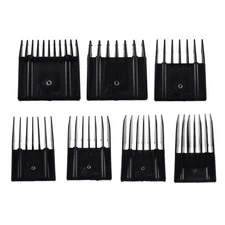 Miaco Universal Clipper Guide Comb Guard Set, 7 Pieces fits Oster Classic 76, A5