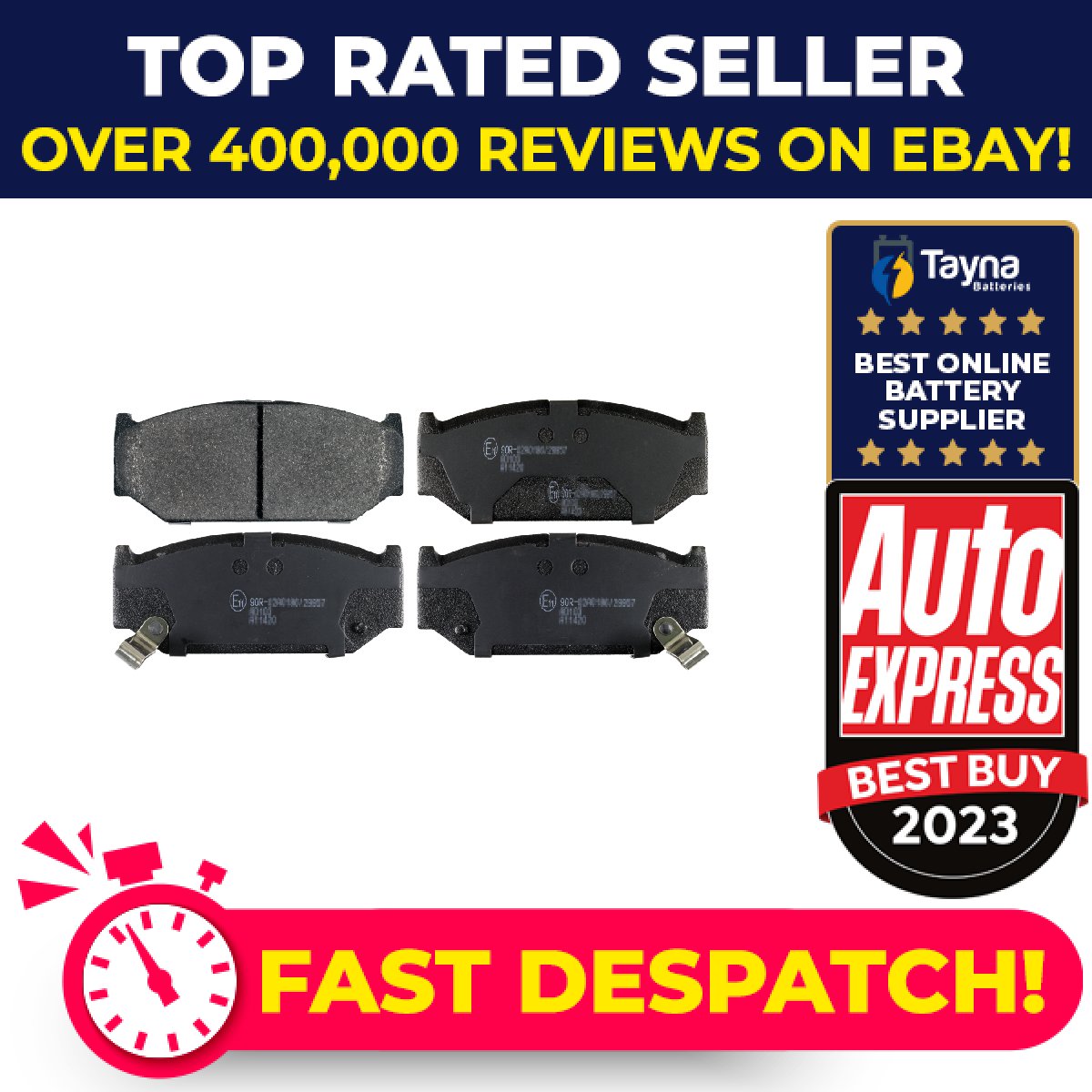 Brake Pads Set Front 170657 Febi 5581071L02 D16148827 Genuine Quality Guaranteed