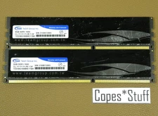 TEAM Group TED38G1600HC11BK PC3-12800u LOT (2) x 8GB = 16GB RAM