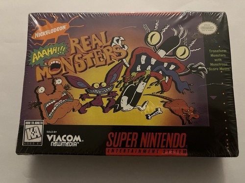 AAAHH Real Monsters (Super Nintendo Entertainment System, 1995) - Picture 1 of 3