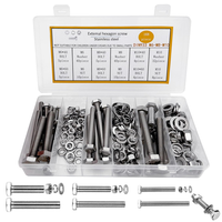 Schrauben Und Mutter Set, 520 StüCk M3/M4/M5/M6 Sechskantschrauben Und Muttern S