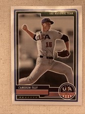 2023 Panini Stars & Stripes USA Baseball Cameron Tilly #60