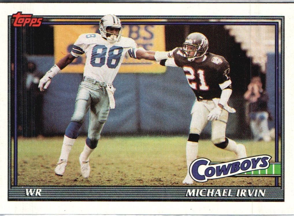 1991 Topps #368 Michael Irvin
