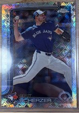 2025 Topps Chrome Logofractor Edition - Max Scherzer, Max Scherzer #260