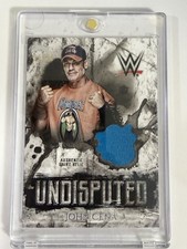 Topps 2018 WWE Undisputed Undisputed Relic John Cena UR-JC /99 Serial Numbered