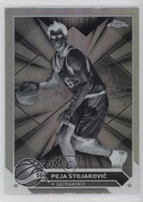 2023-24 Topps Chrome Negative Refractor Peja Stojakovic Peja Stojaković #8 19l7
