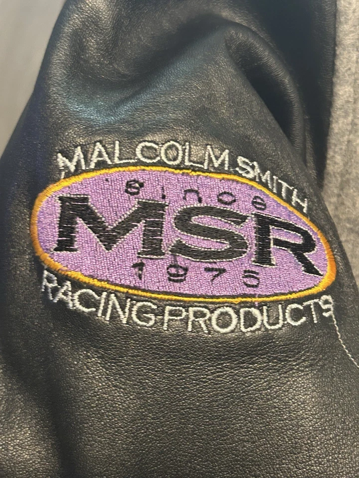 CHAQUETA MOTO LETTERMANS XL (MALCOM SMITH RACING) Foto 4 de 4