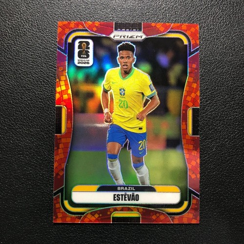 2026 Panini Prizm World Cup Estevao Maple Leaf /86 Brazil Brasil Chelsea Celecao