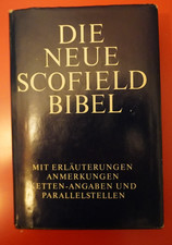 Die neue Scofield Bibel Ausgabe 1973 Hardcover Mit Erläuterungen Anmerkungen
