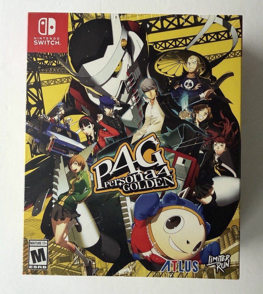 NEW/SEALED Persona 4 Golden Grimoire Collector's Edition (Switch