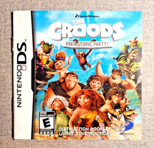 The Croods Prehistoric Party - Insert Cover Only - Nintendo DS