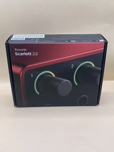 Focusrite Scarlett 2i2 4th Gen USB Audio Interface