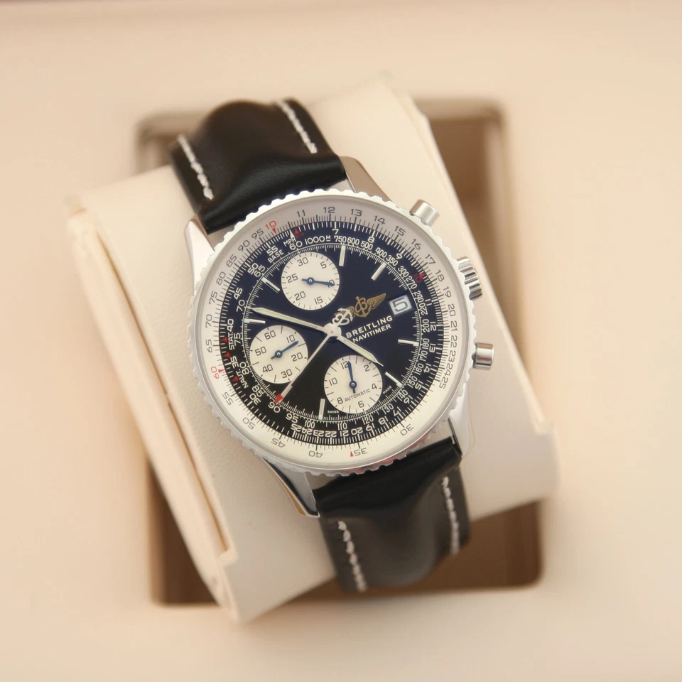 Breitling Old Navitimer II Automatik Chronograph Chronometer A13322 Herrenuhr - Bild 3 von 4